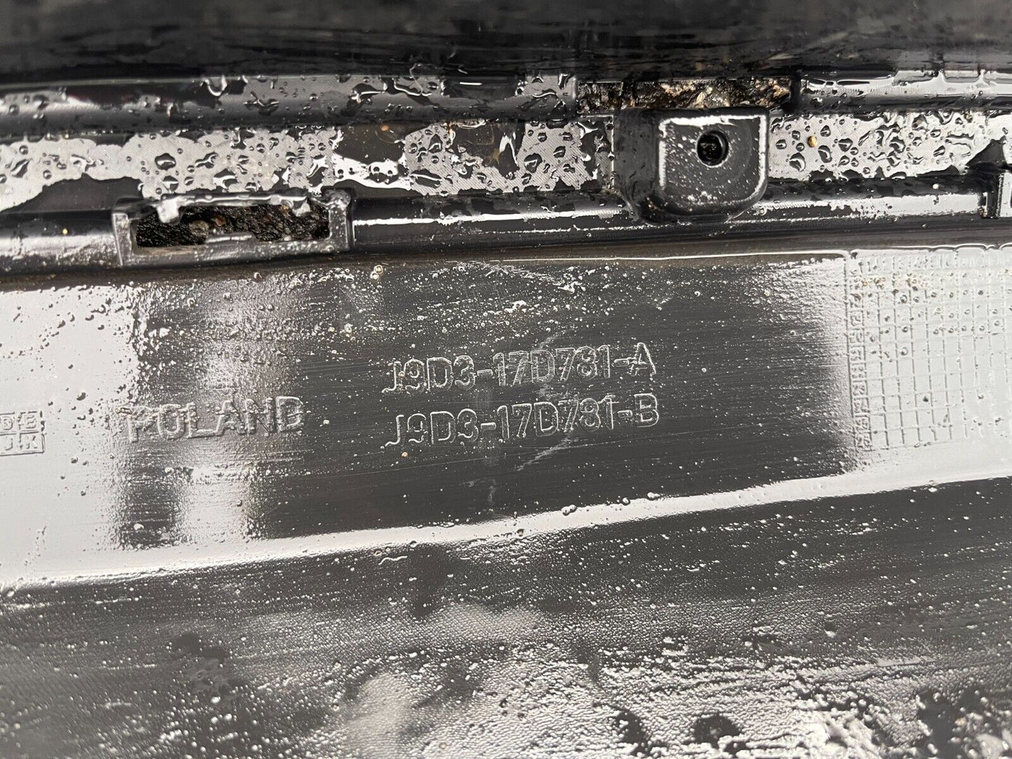 JAGUAR I PACE REAR BUMPER 2018-ON X590 P/N: J9D3-17D781-A