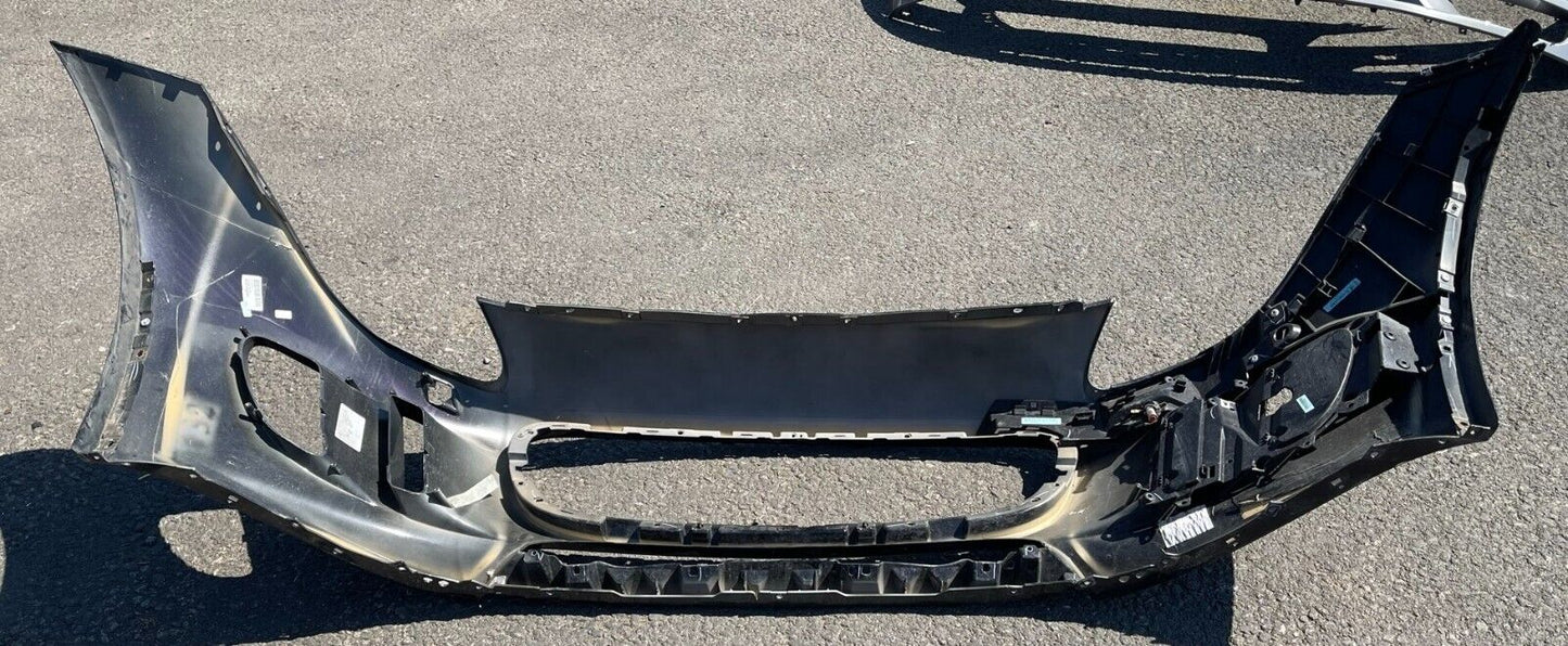 GENUINE JAGUAR X152 F TYPE 2013-16 FRONT BUMPER EX5317A869AC BLACK AMETHYST