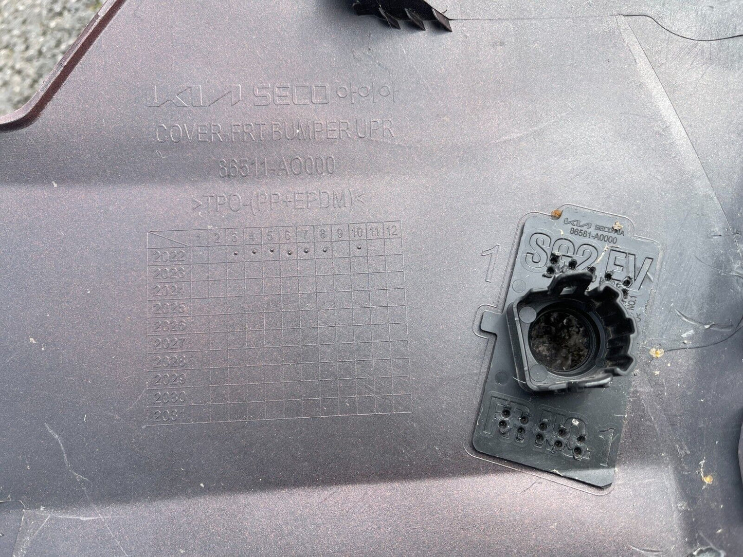 GENUINE KIA NIRO MK2 2021-2023 FRONT BUMPER 86511-AO000