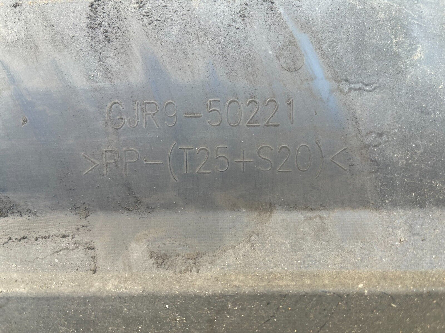 MAZDA 6 REAR BUMPER 2013 TO 2015 GJR9-50221 GENUINE DENTED NEEDS HEAT GUN