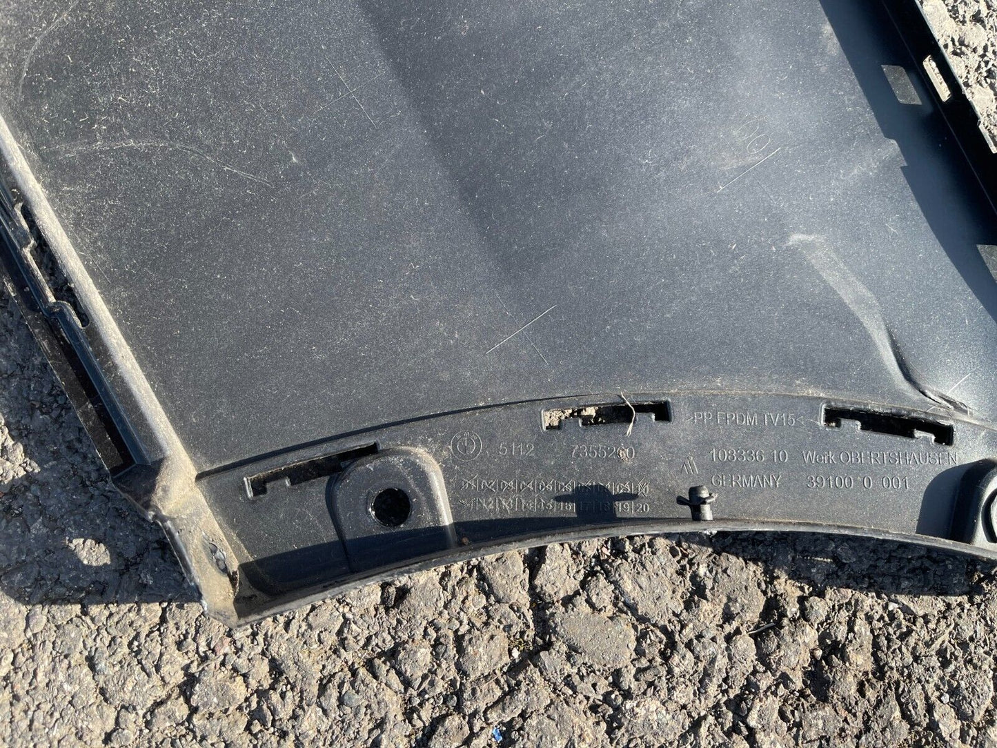 GENUINE BMW X1 2015-ONWARDS SE REAR BUMPER F48 P/N 51127355260