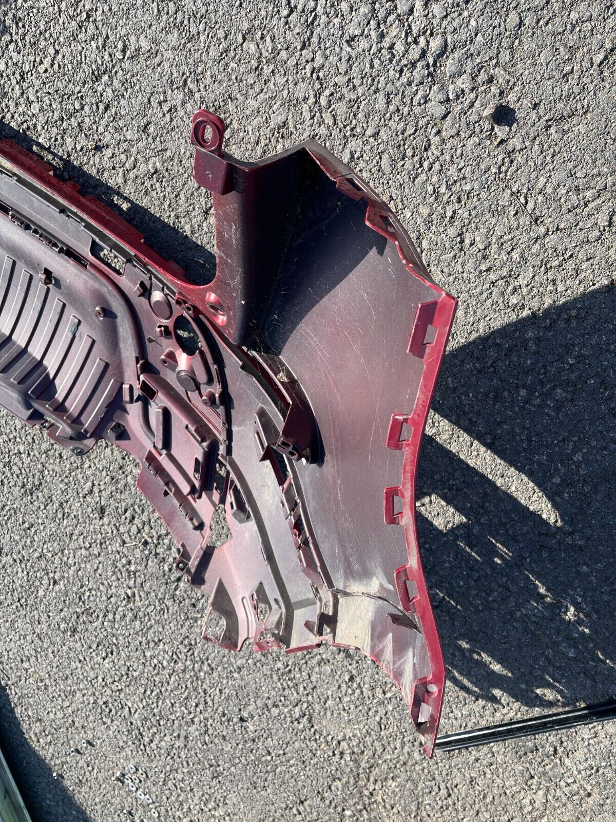 2022 RANGE ROVER EVOQUE L551 GENUINE REAR BUMPER K8D217D781AAW FIRENZE RED