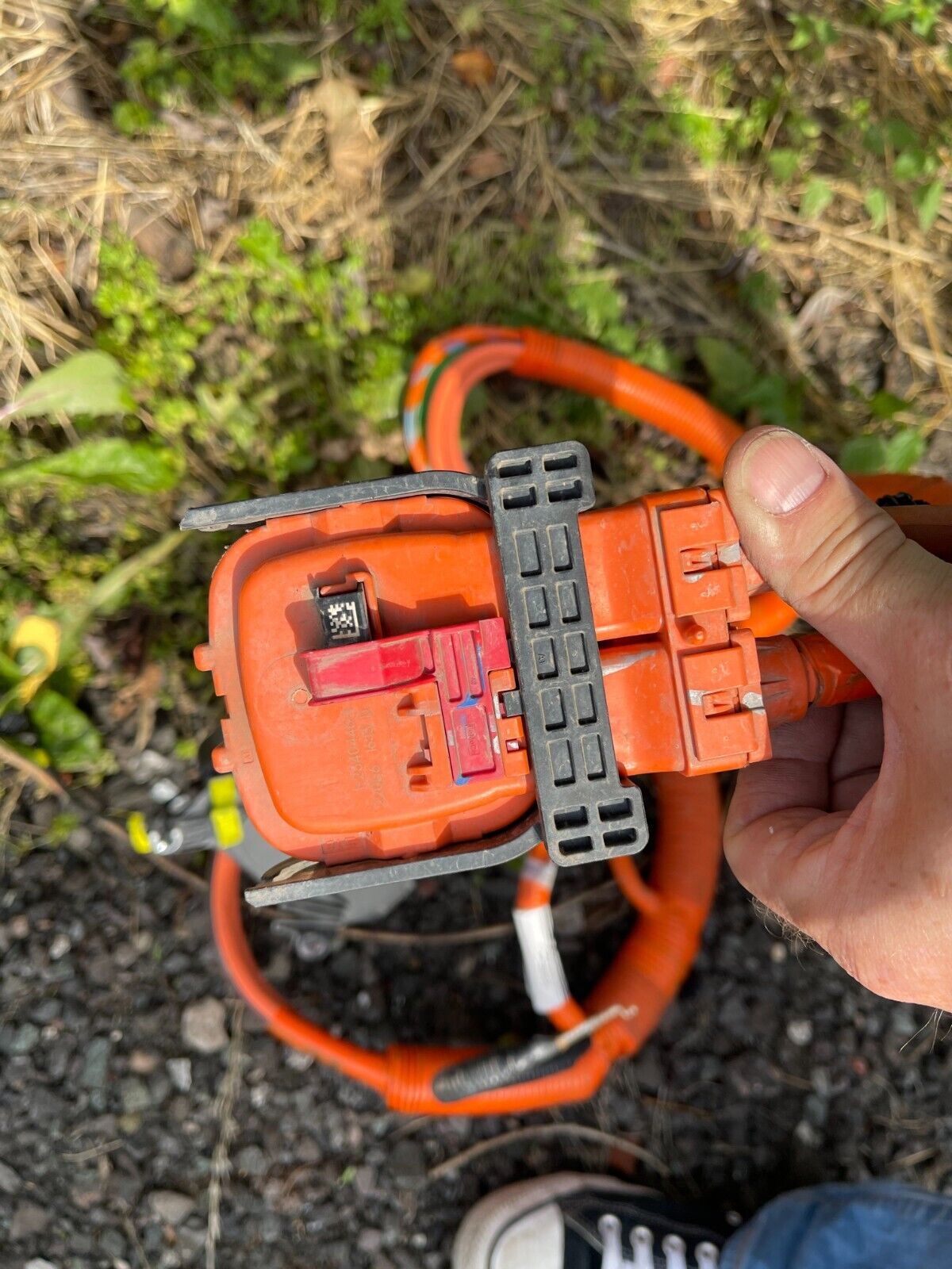 2022 FORD E-TRANSIT Mk8 Front Charge Point With High Voltage CABLE