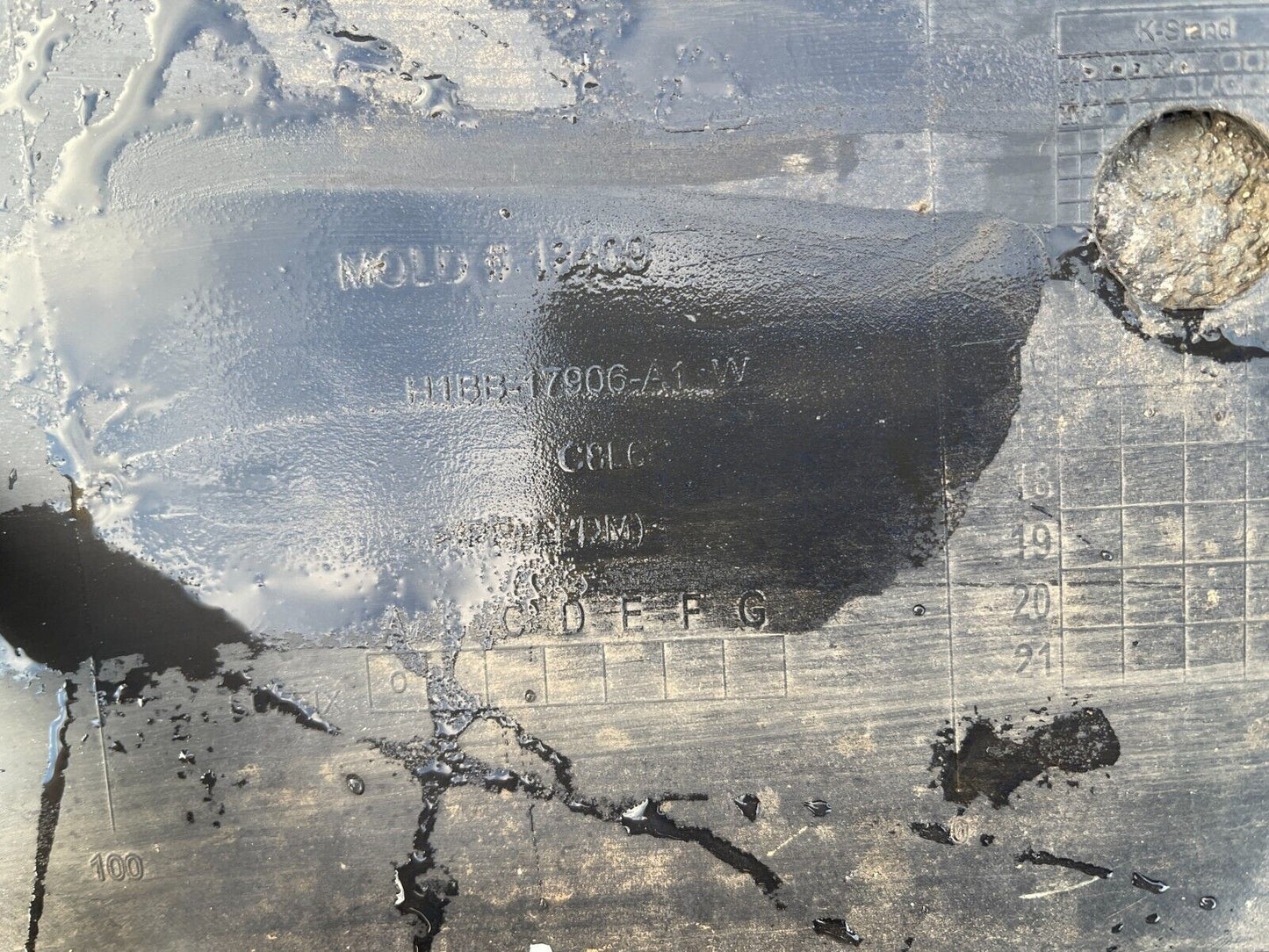 FORD FIESTA 2018 ONWARDS ST LINE GENUINE REAR BUMPER H1BB-17906-A1