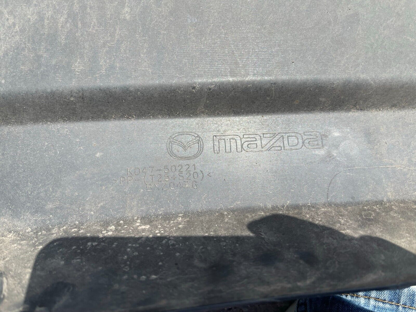 MAZDA CX-5 CX5 REAR BUMPER KD47-50221 GENUINE 2013 - 2017