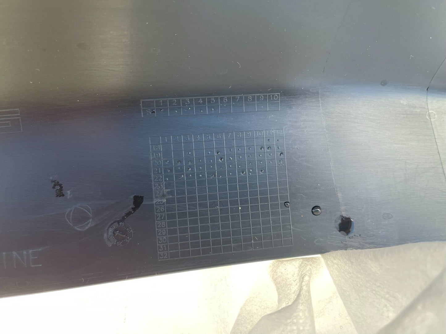 2022 Mercedes GLC C253 AMG Rear Bumper Lower Section 2019 ON A2538858003 Genuine