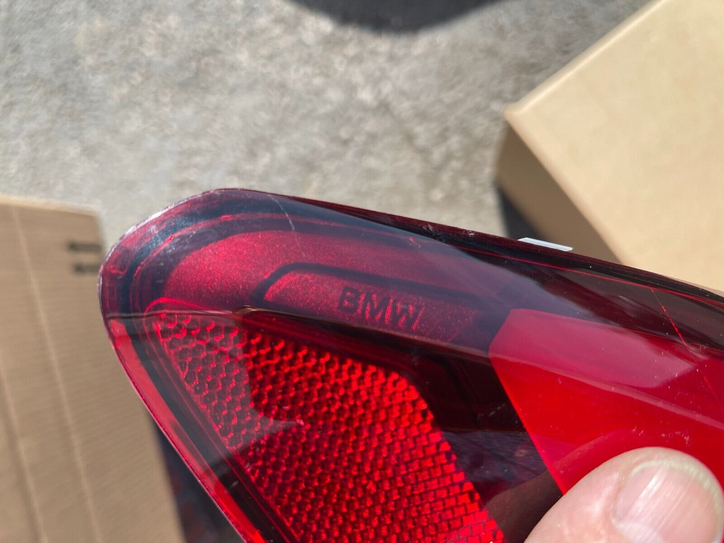 2022 BMW 3 SERIES G20 GENUINE LEFT OUTER LED TAILIGHT P/N 2SD2469