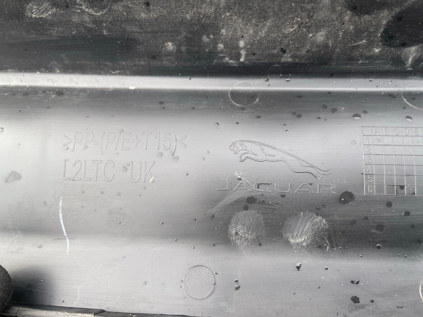 Jaguar F Pace X761 Rear Bumper Diffuser 2020 on MK83-17A894-AA Genuine