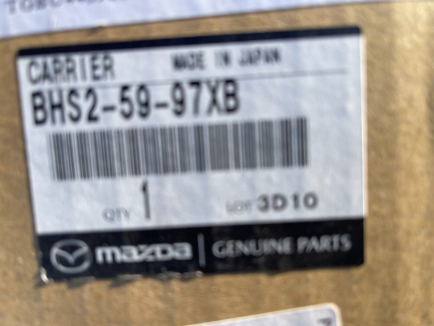 Mazda 3 (16 on) Front Left Door OEM Carrier Module - Part No BHS2 59 97XB