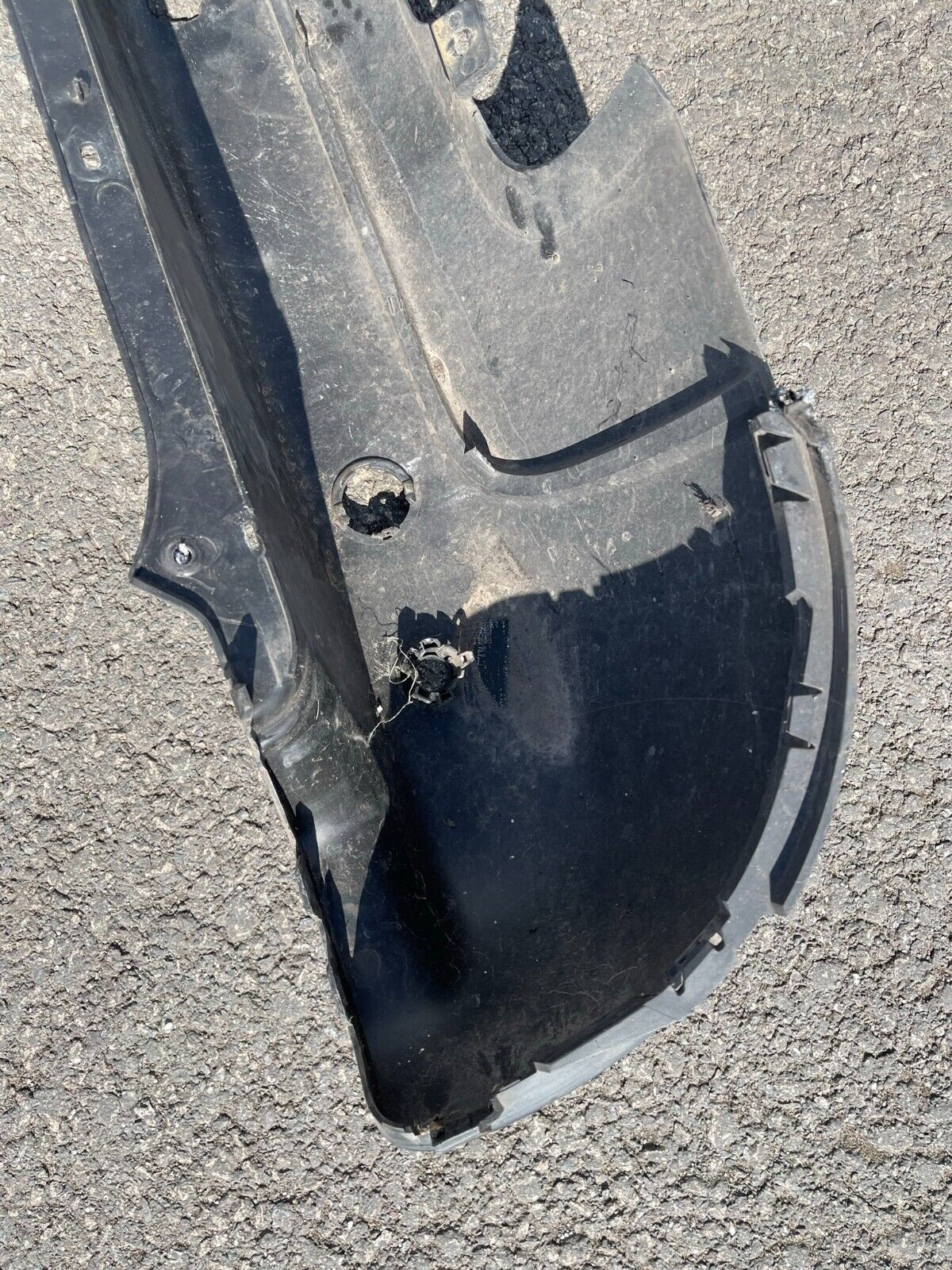 PEUGEOT PARTNER / CITROEN BERLINGO 2008-2018 REAR BUMPER 9682043777