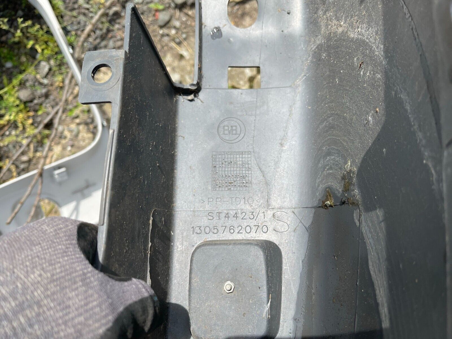 2014 FIAT DUCATO 2006-2015 LEFT REAR BUMPER END CAP