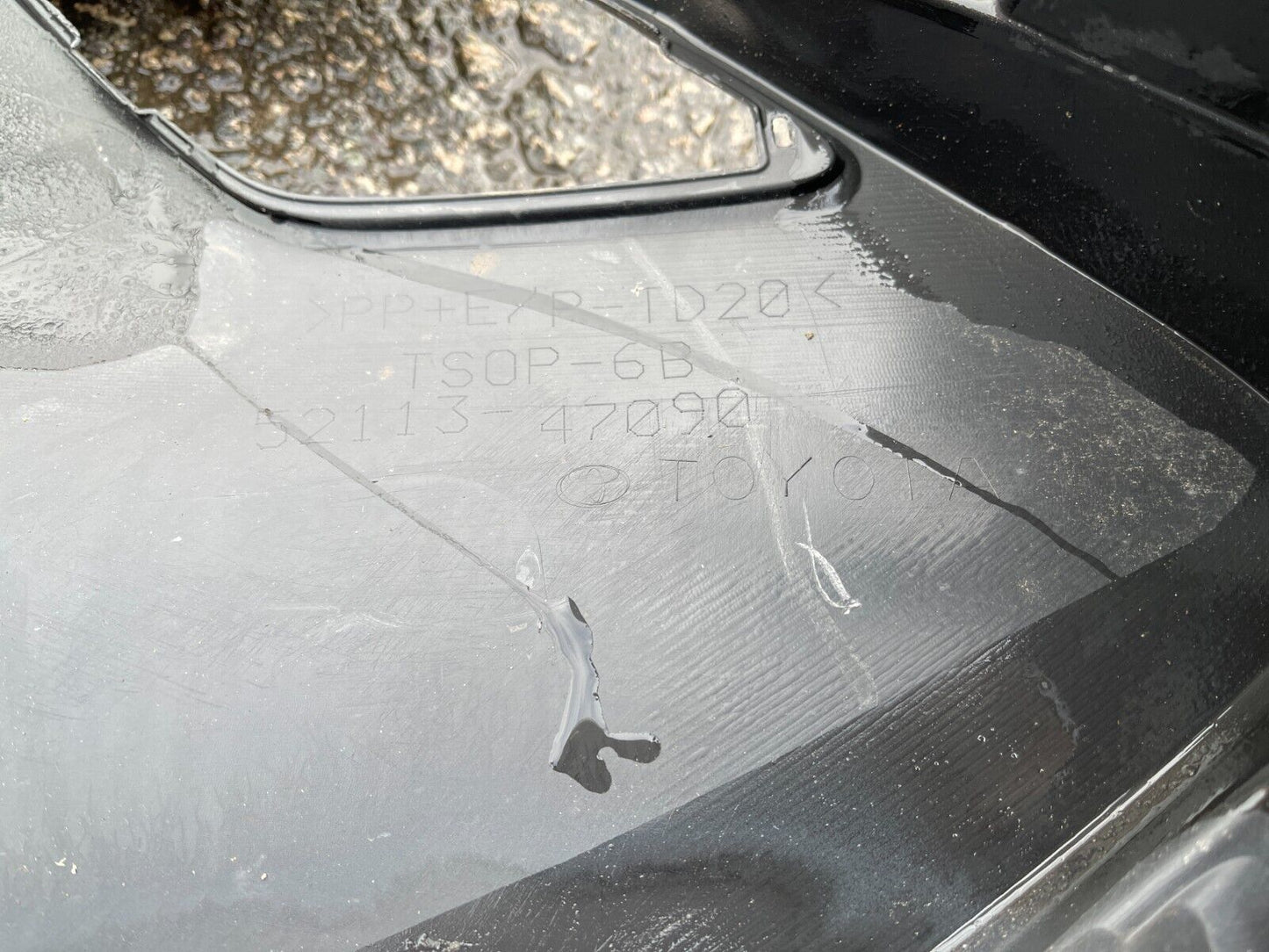 GENUINE TOYOTA PRIUS MK4 15-2019 FRONT LEFT PASSENGER SIDE BUMPER BUMPER CORNER