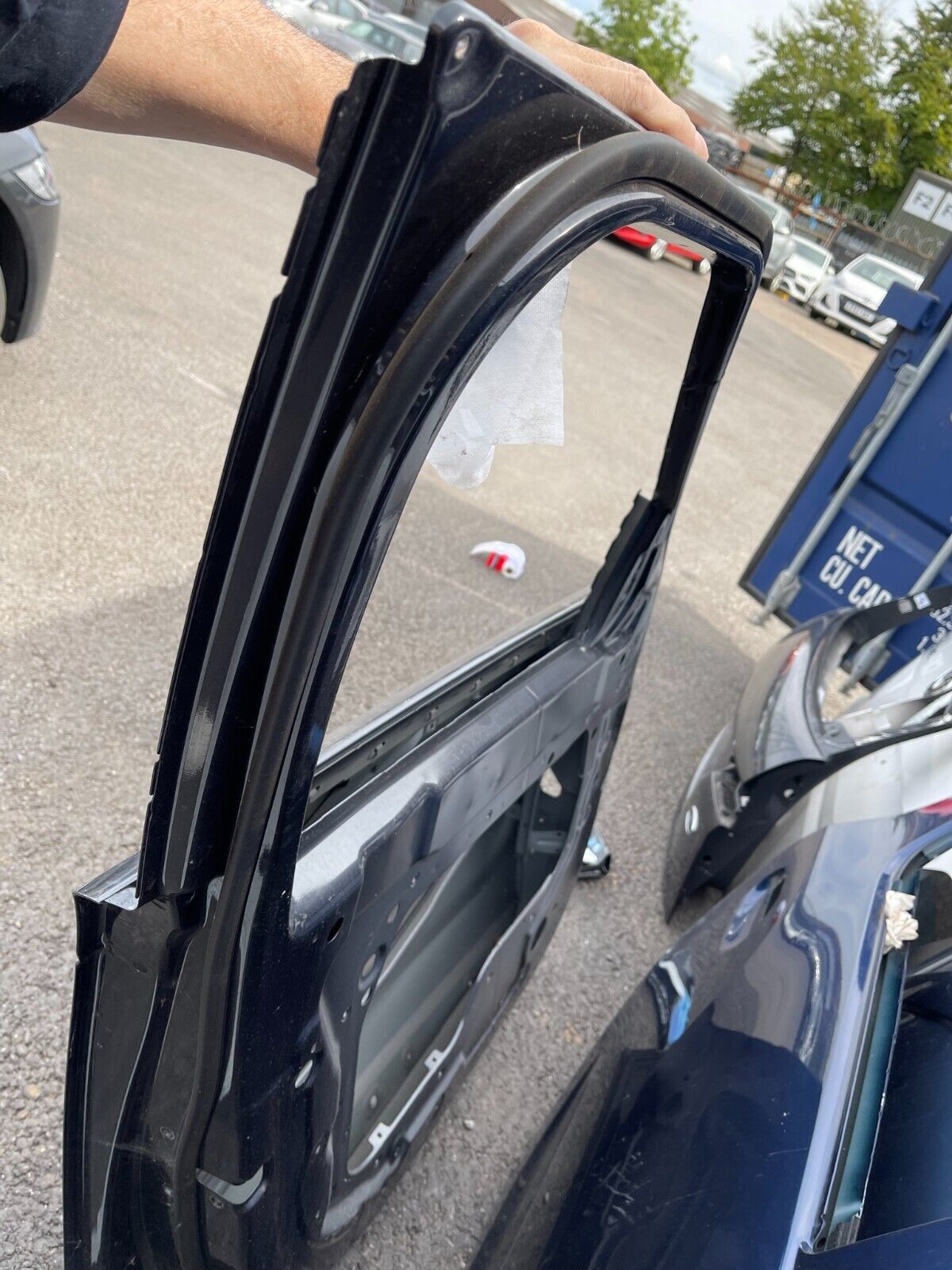 2021 Range Rover passenger bare door