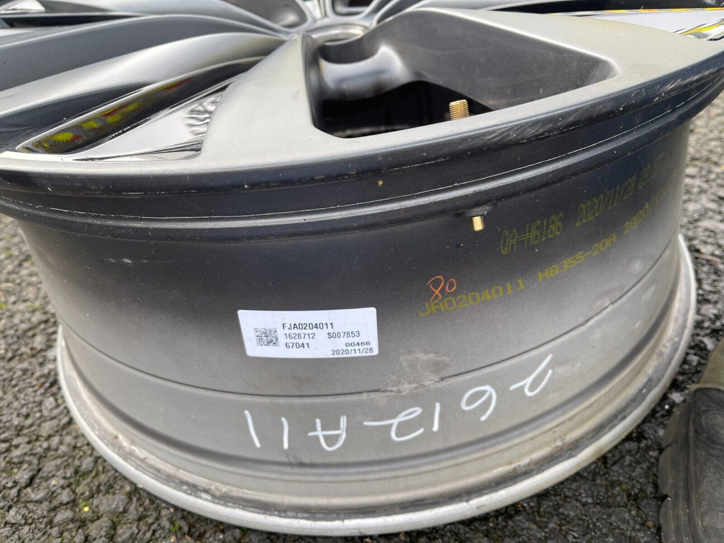 JAGUAR F PACE X761 SINGLE ALLOY WHEEL 22 INCH 9J MK8M1007LA T4A39347