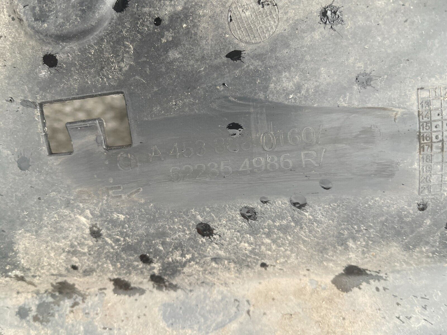 SMART FORTWO Coupe 453 Front Bumper Beam A4538880160 GENUINE