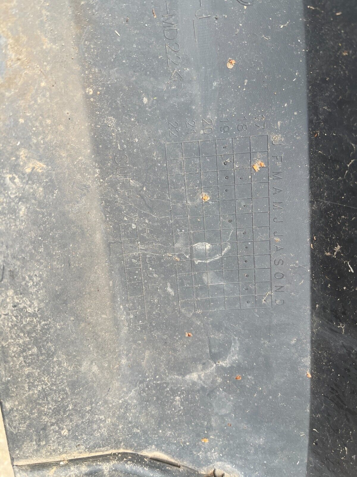 GENUINE FORD FOCUS REAR BUMPER TRIM 2018-ON JX7B-17F954