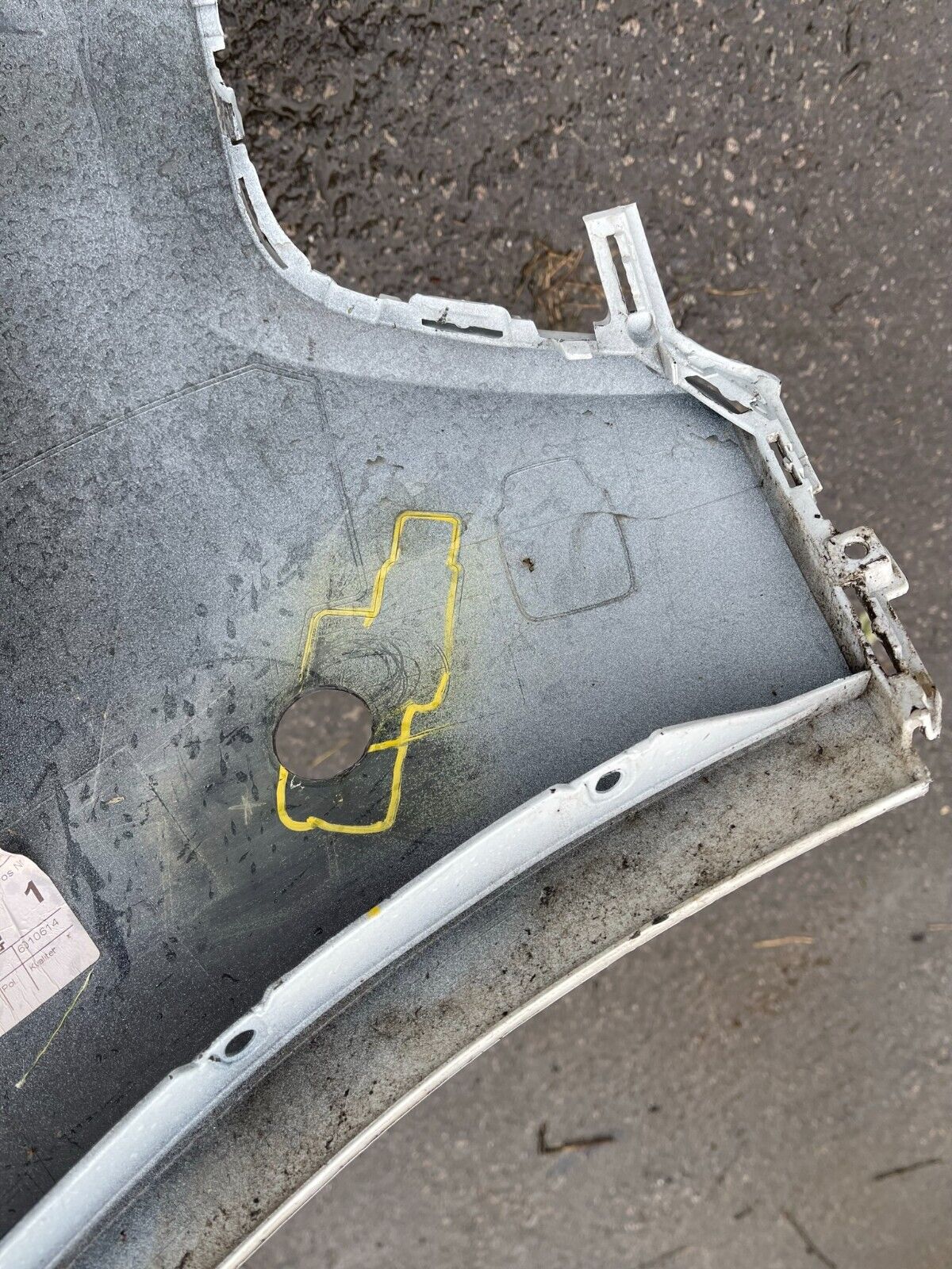 VOLVO V90 S90 2016-2019 FRONT BUMPER PART NUMBER 31383226