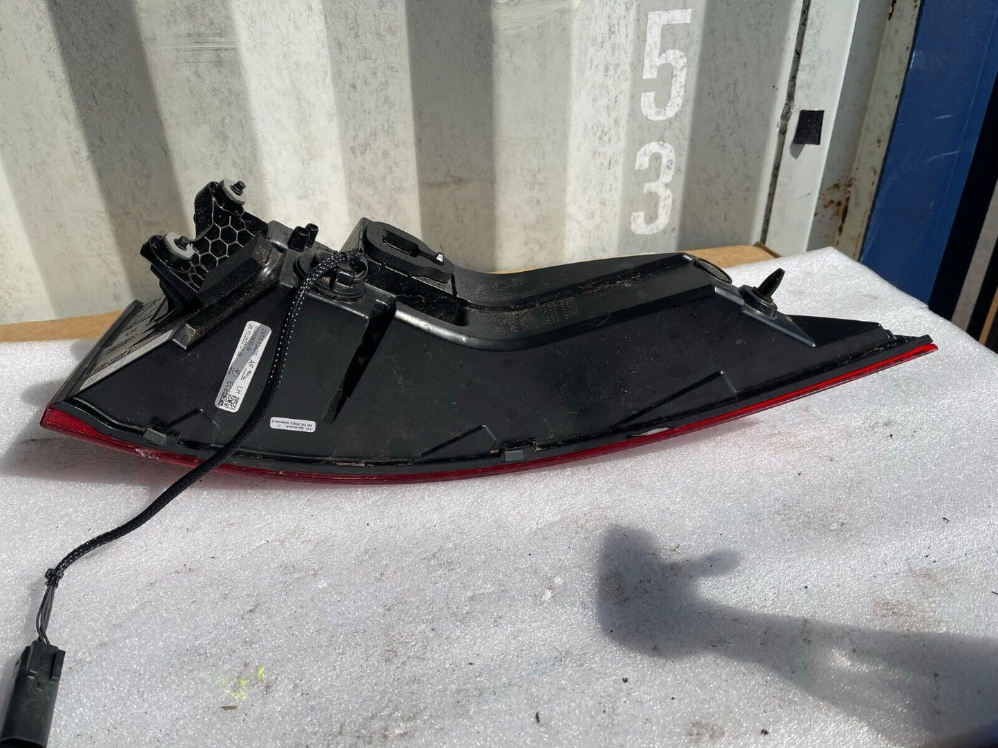 2022 Jaguar XF X260 Left Tail Light JX6313405AF GENUINE SPORTSBRAKE LED