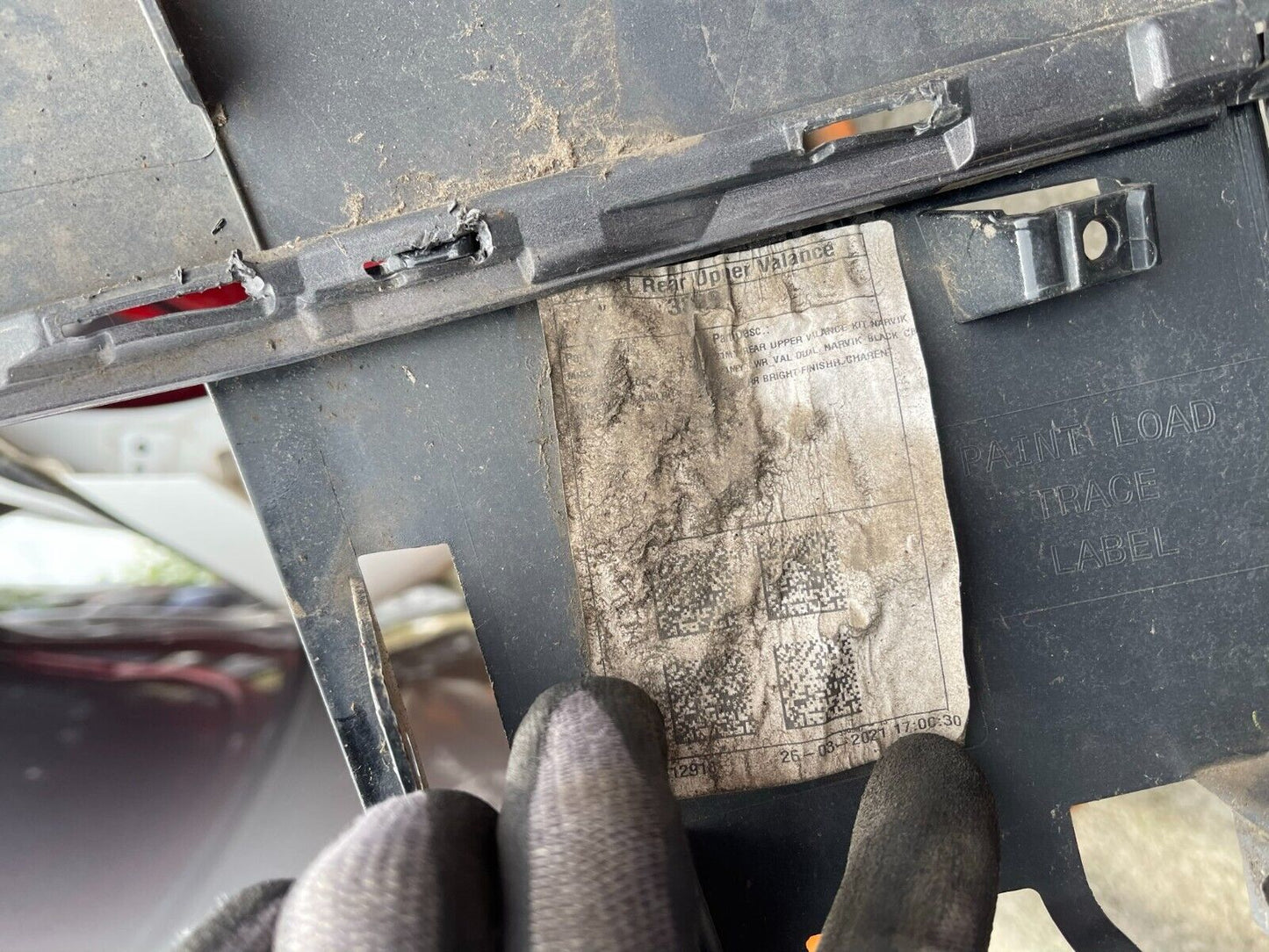 GENUINE JAGUAR F PACE 2021-onwards 5 Door SUV REAR BUMPER p/n MK83-17D781-AAW