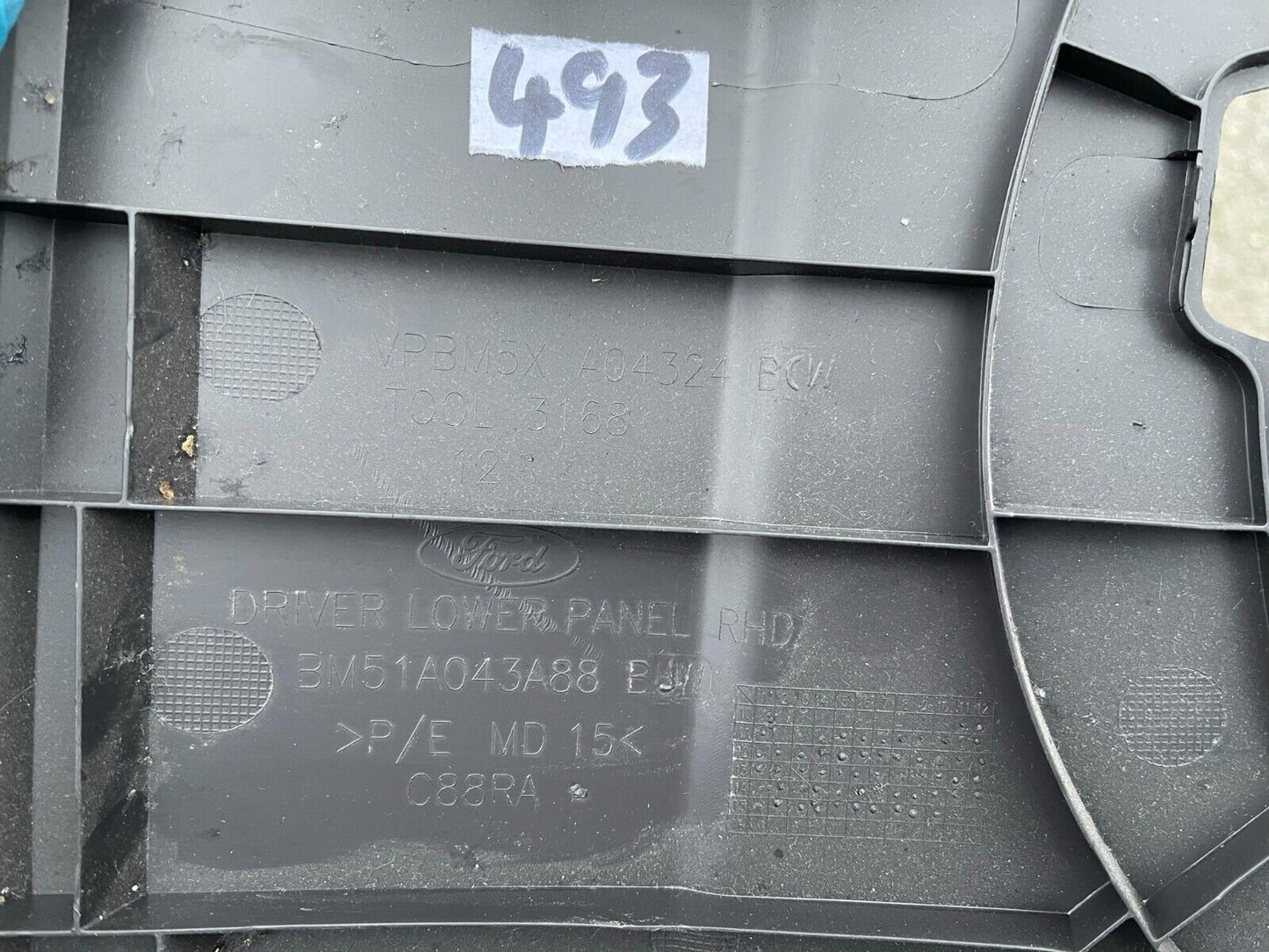 Genuine Ford Instrument Panel Insulator 2084167