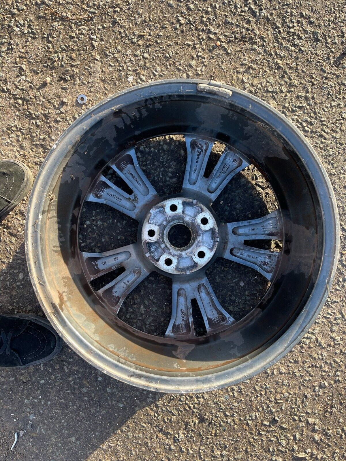 Nissan Qashqai HV03BMB94 Wheel Rim NEEDS POLISH