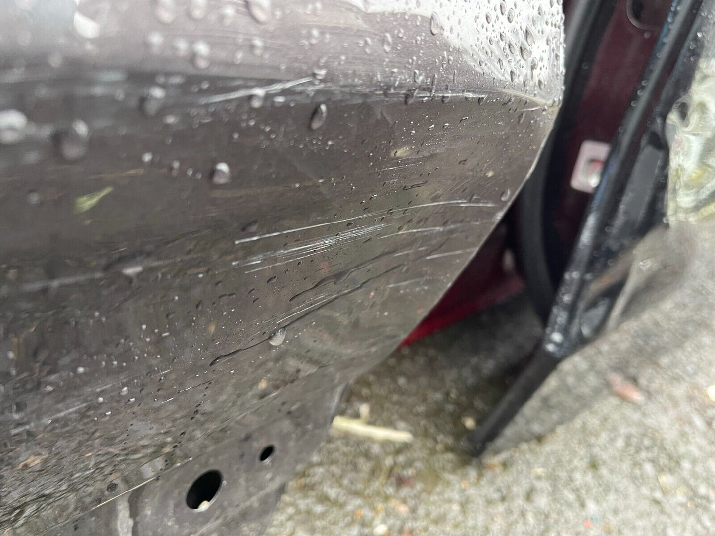 GENUINE JAGUAR E-PACE REAR RIGHT DRIVER BARE DOOR OSR