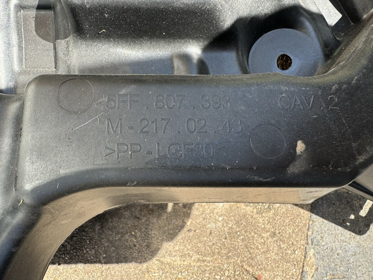 5ff807393 Genuine Cupra Formentor Left Rear Bumper Guide Bracket