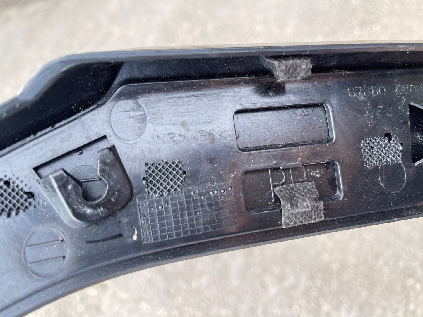 GENUINE 2022 KIA EV6 GT REAR RIGHT SIDE BODY COVER TRIM 87860-CV000 RHD BLACK