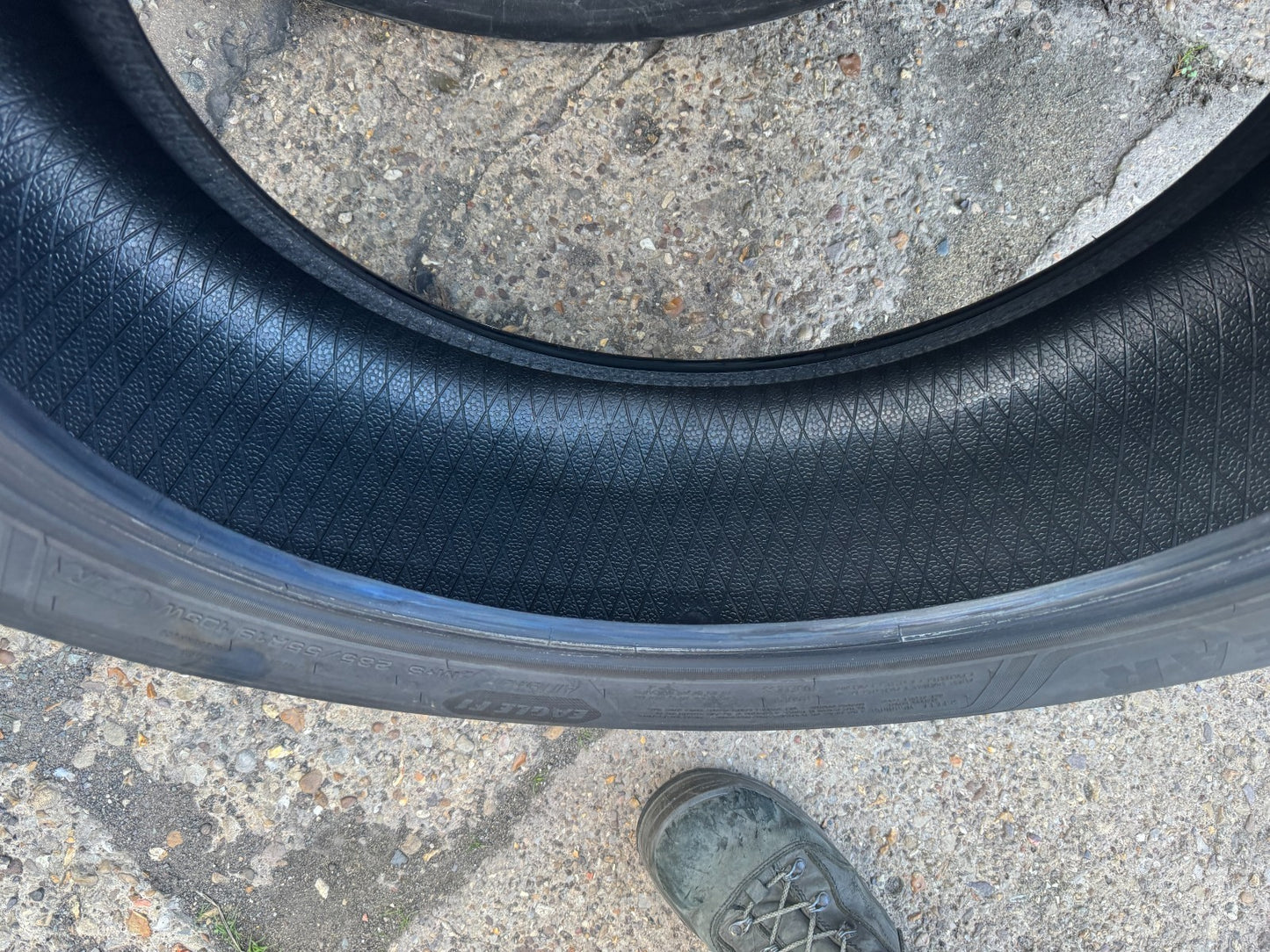GOODYEAR EAGLE F1 All Terrain 235/55/19 105W XL Merc rated 5mm made in 2024