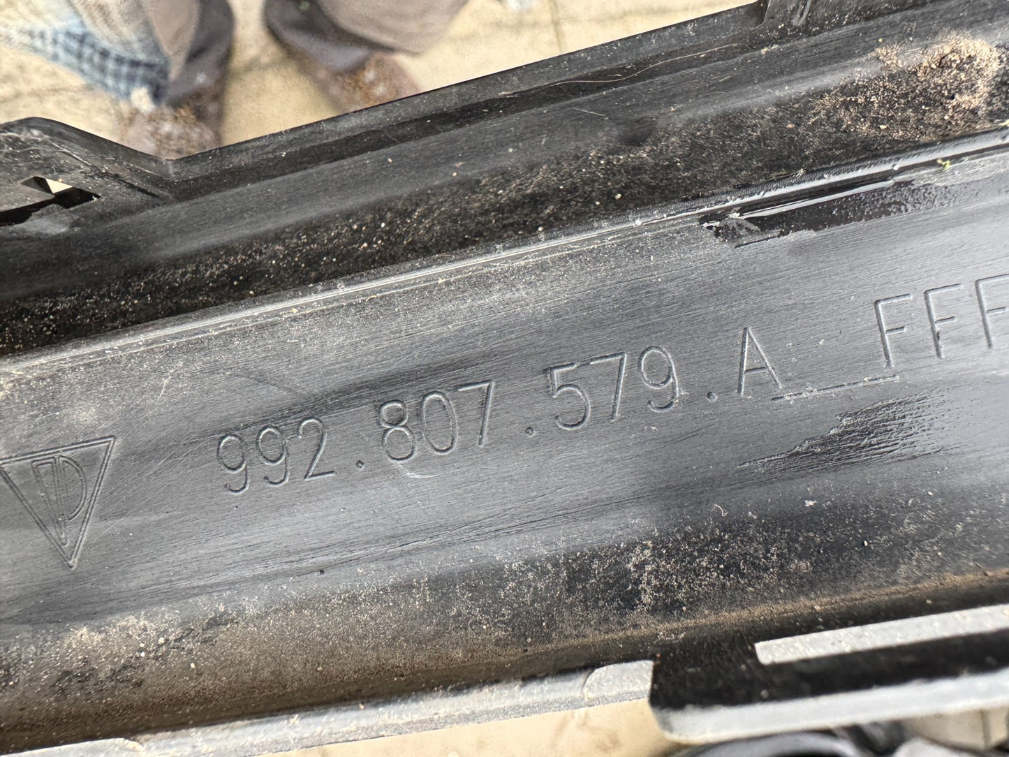 GENUINE PORSCHE 911 CARRERA 2020 2021 2022 FRONT BUMPER TRIM P/N 992807579A