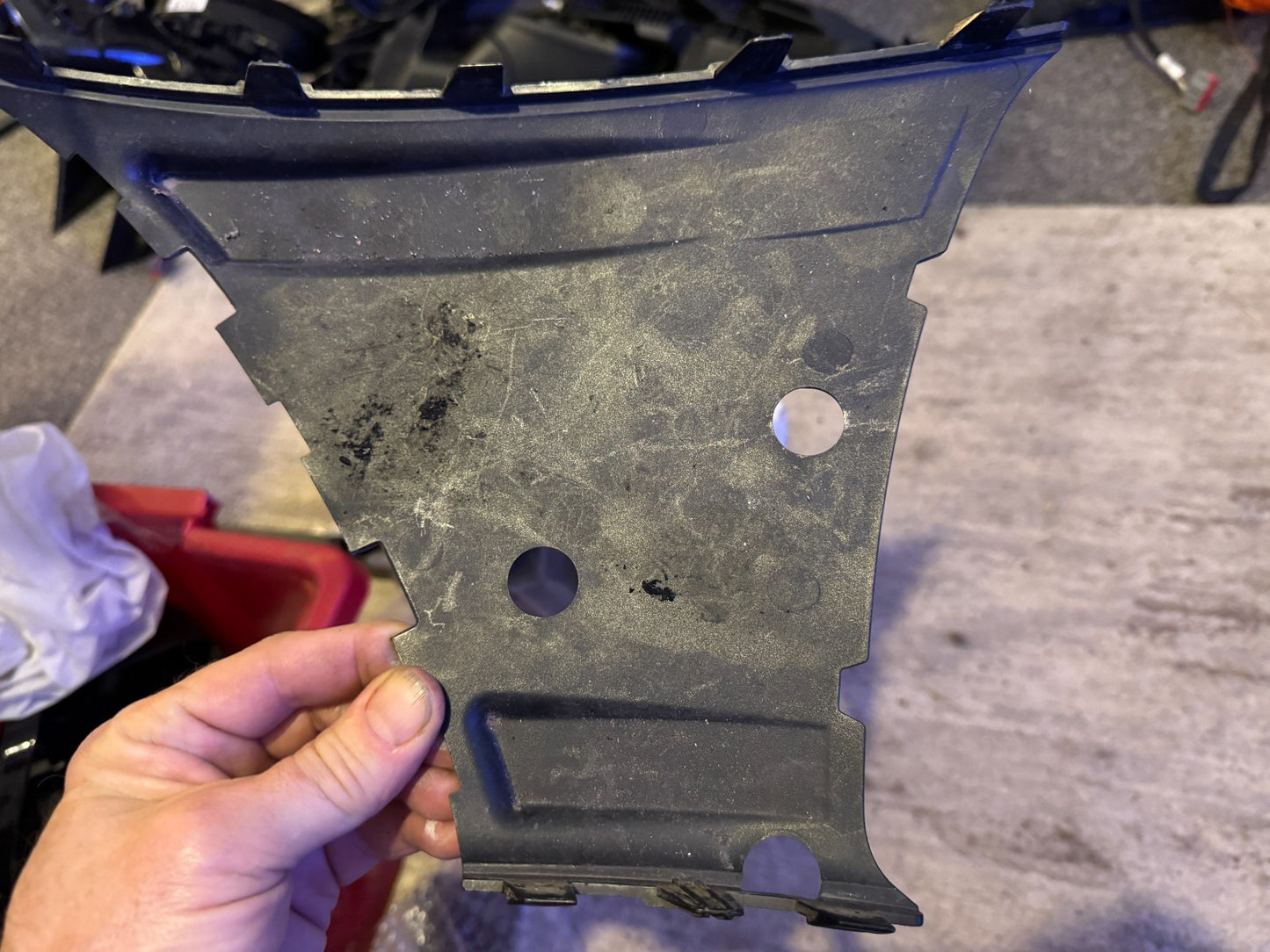 Mercedes A Class 2018-2023 Front Bumper Grille Bracket Right Side OE A1778854203