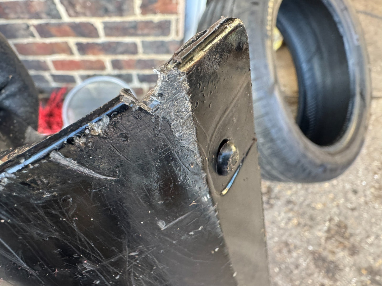 Land Rover Range Rover Evoque L551 Front Left Door Moulding K8D221065C Damaged