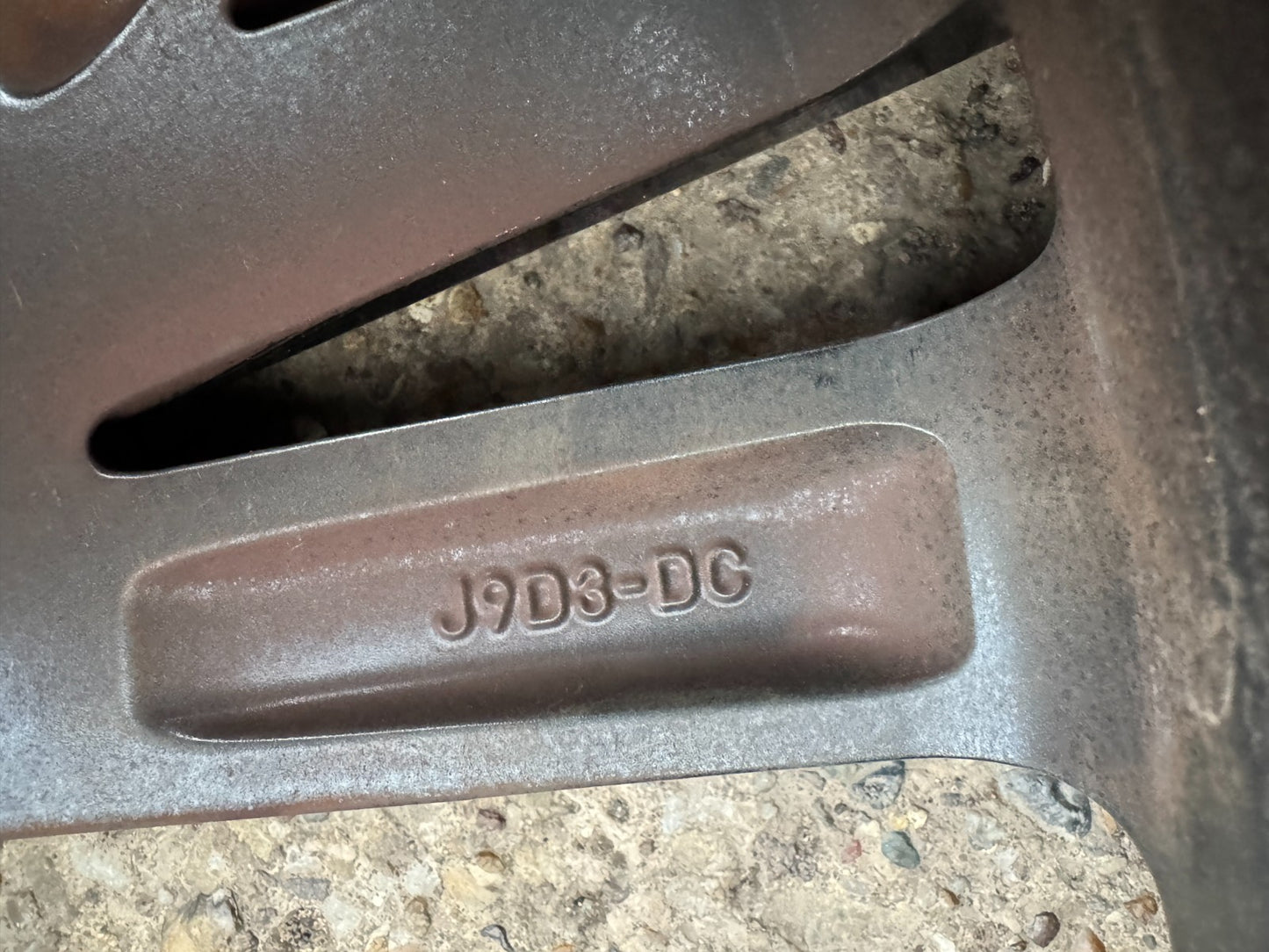 1x JAGUAR I-PACE X590 Alloy Wheel J9D3-1007-DC Electric 294kw 2023