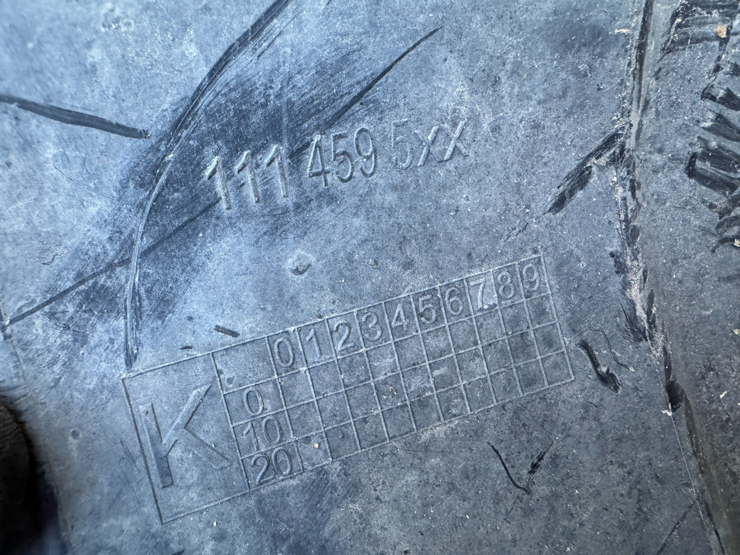 2013-2021 F56 MINI HATCH FRONT ARCH LINER LH PASSENGER SIDE 1114595XX