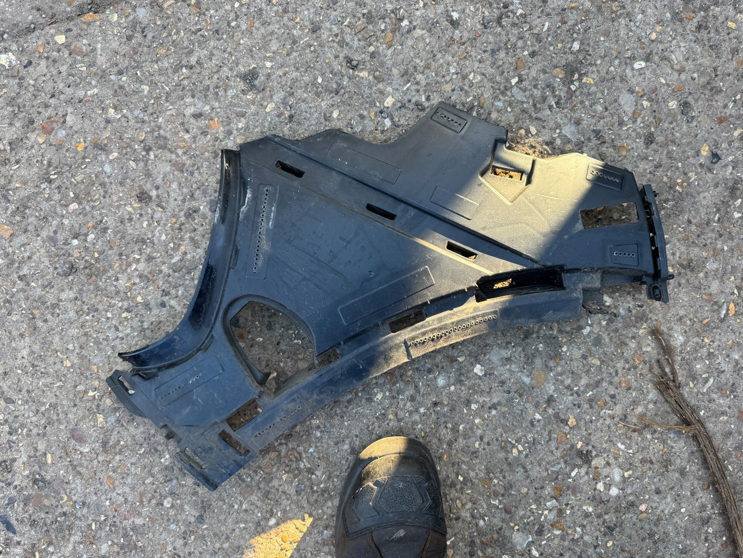 2023 Mercedes EQA H243 AMG Front Bumper Left Support Bracket A2438856501 Genuine