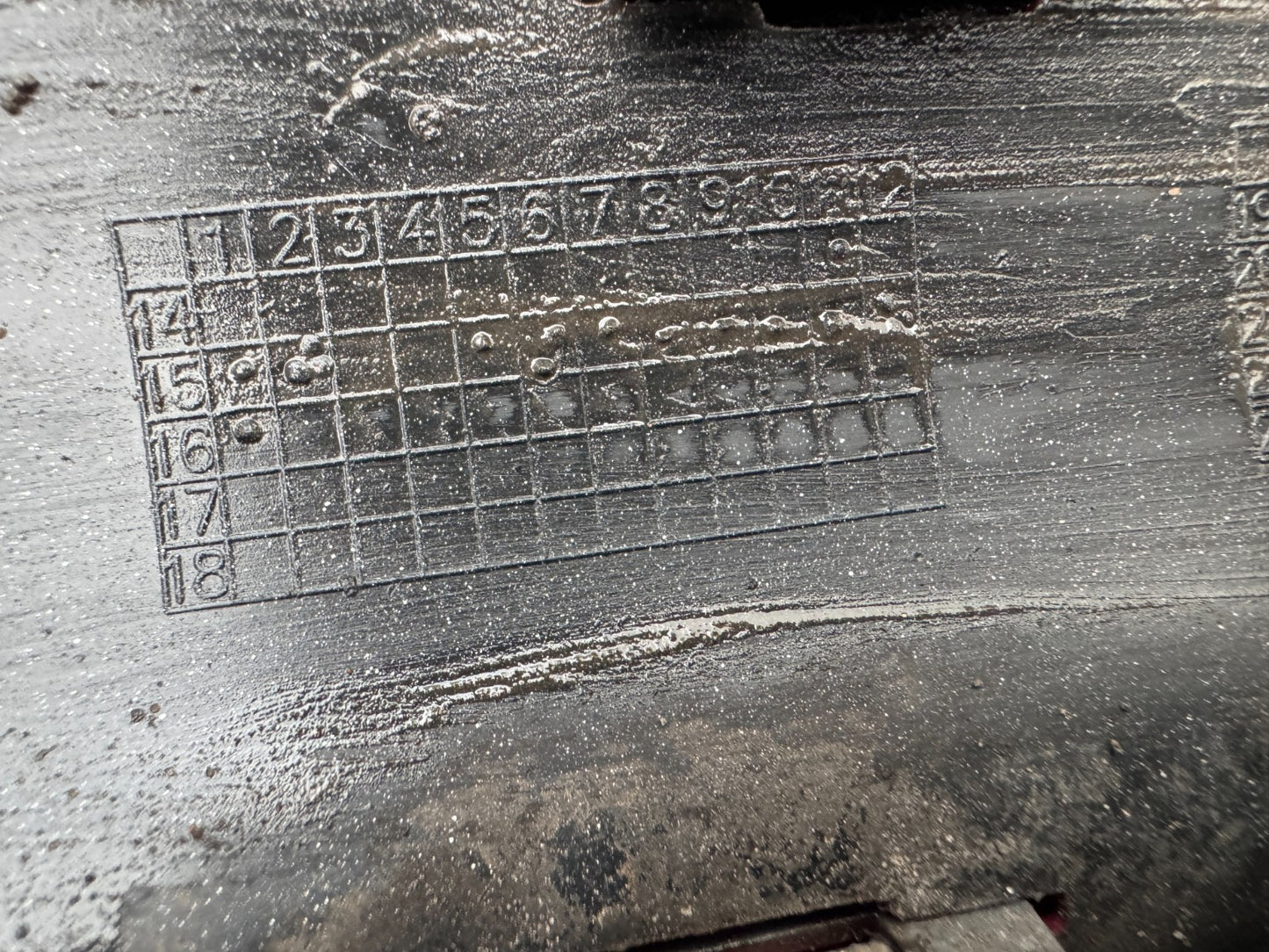 Fiat 500 2015-2021 Rear Bumper 735619778 Scratched