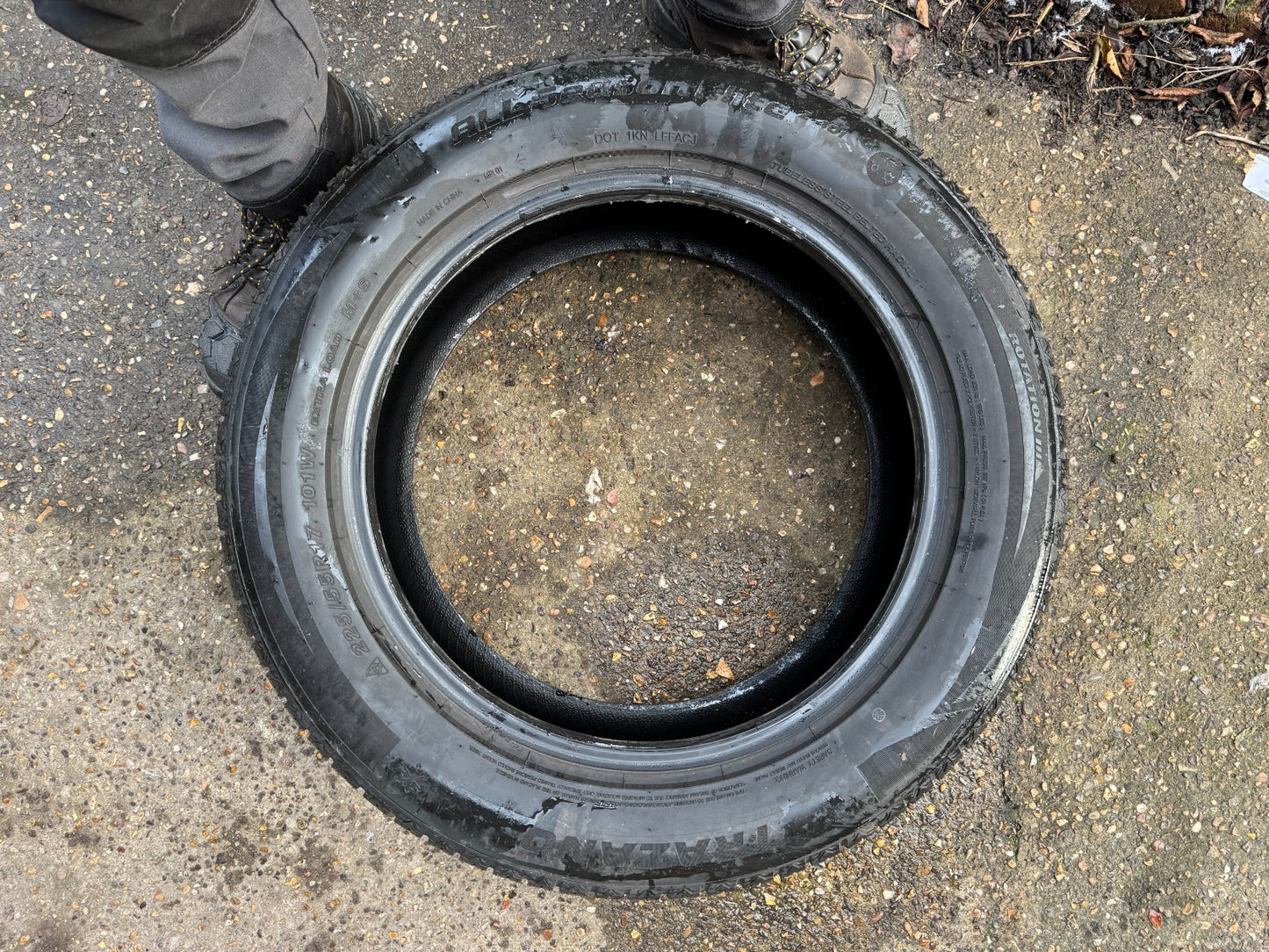 All Weather Tyre 225/55 R17 Trazano 101W ALL Season Elite Z401 XL M+S