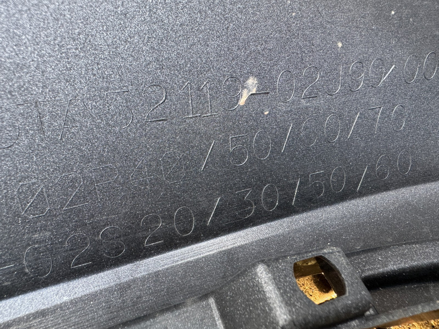 TOYOTA COROLLA HYBRID 2024 ONWARDS GENUINE FRONT BUMPER 52119-02P40