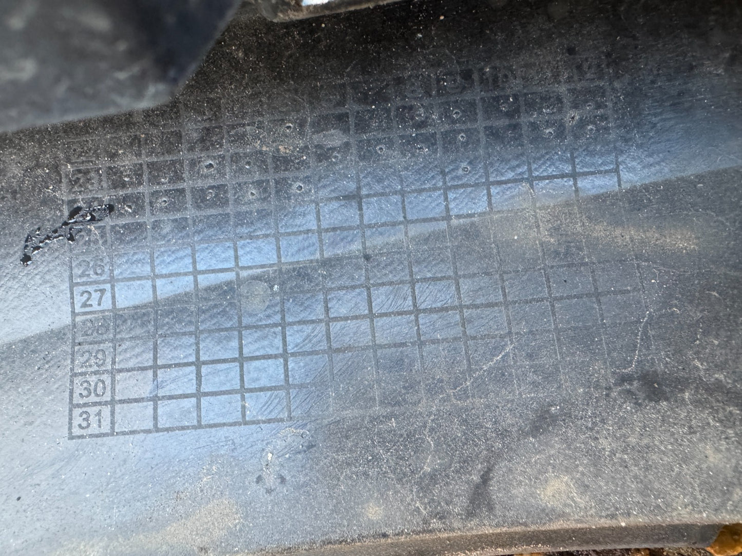 2024 Kia Xceed front bumper trim 2022-2024 Genuine Used Part 86512-J7QA0