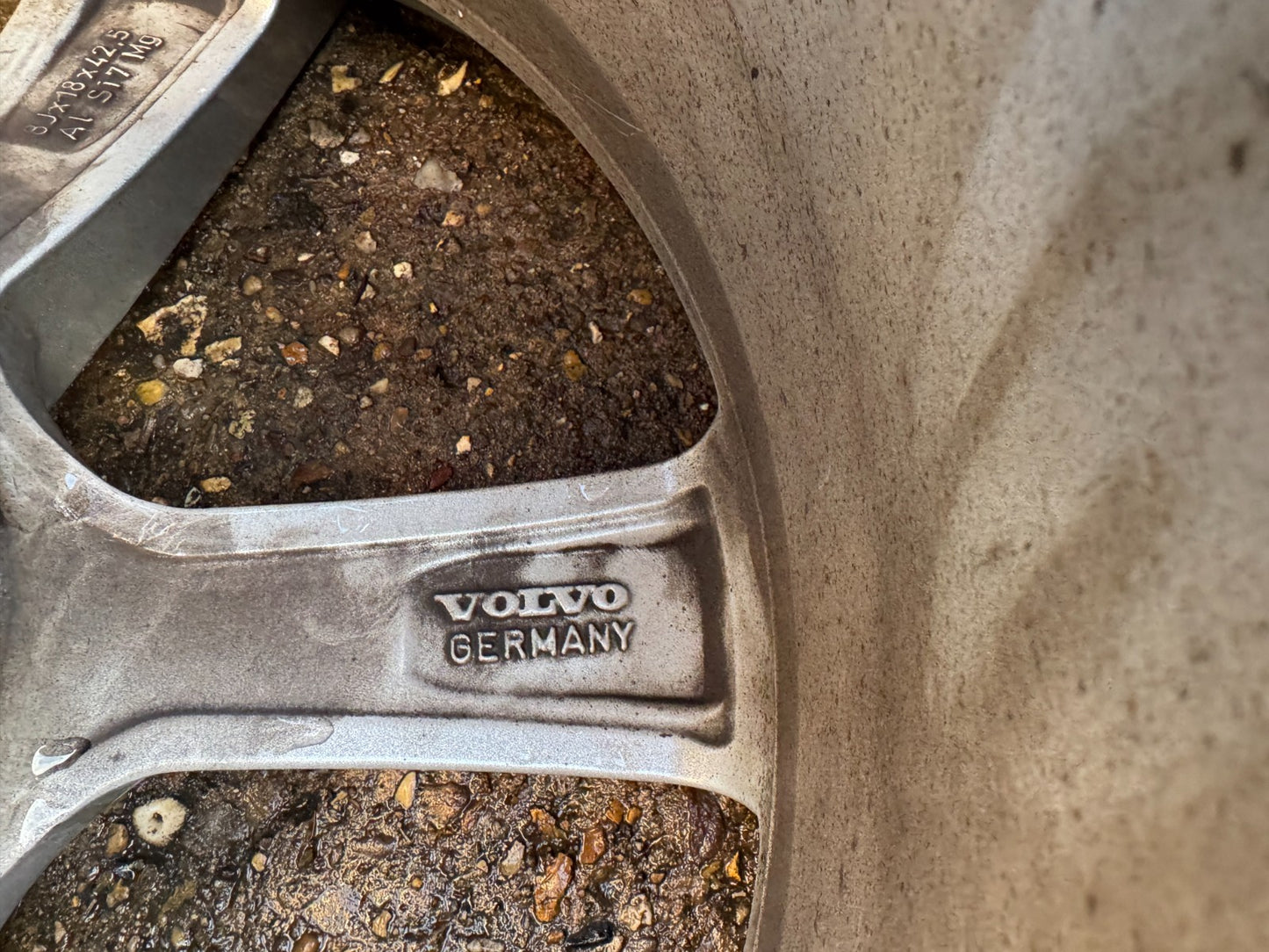 1x Genuine 18" VOLVO S90 S60 V90 XC90 Alloy Wheel 31423515 8J ET42.5 5x108