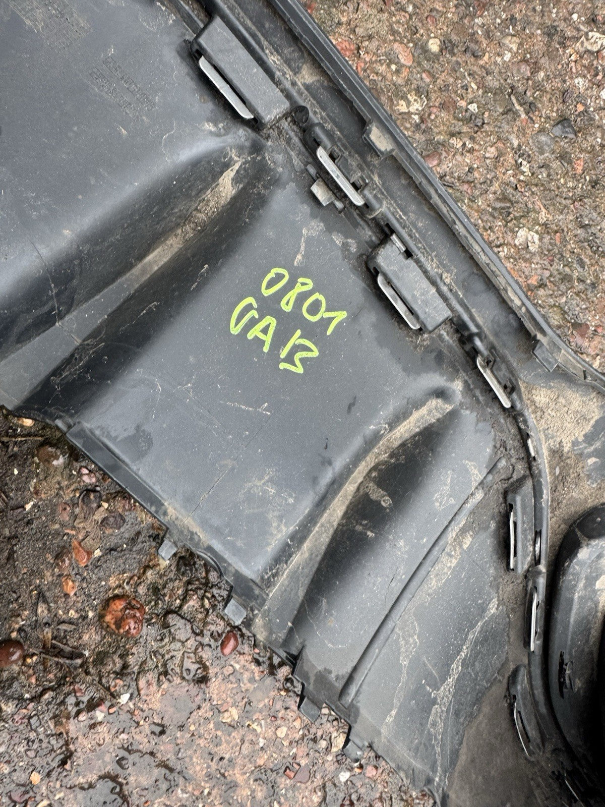 MERCEDES-BENZ A W177 REAR BUMPER DIFFUSER LOWER A1778853701