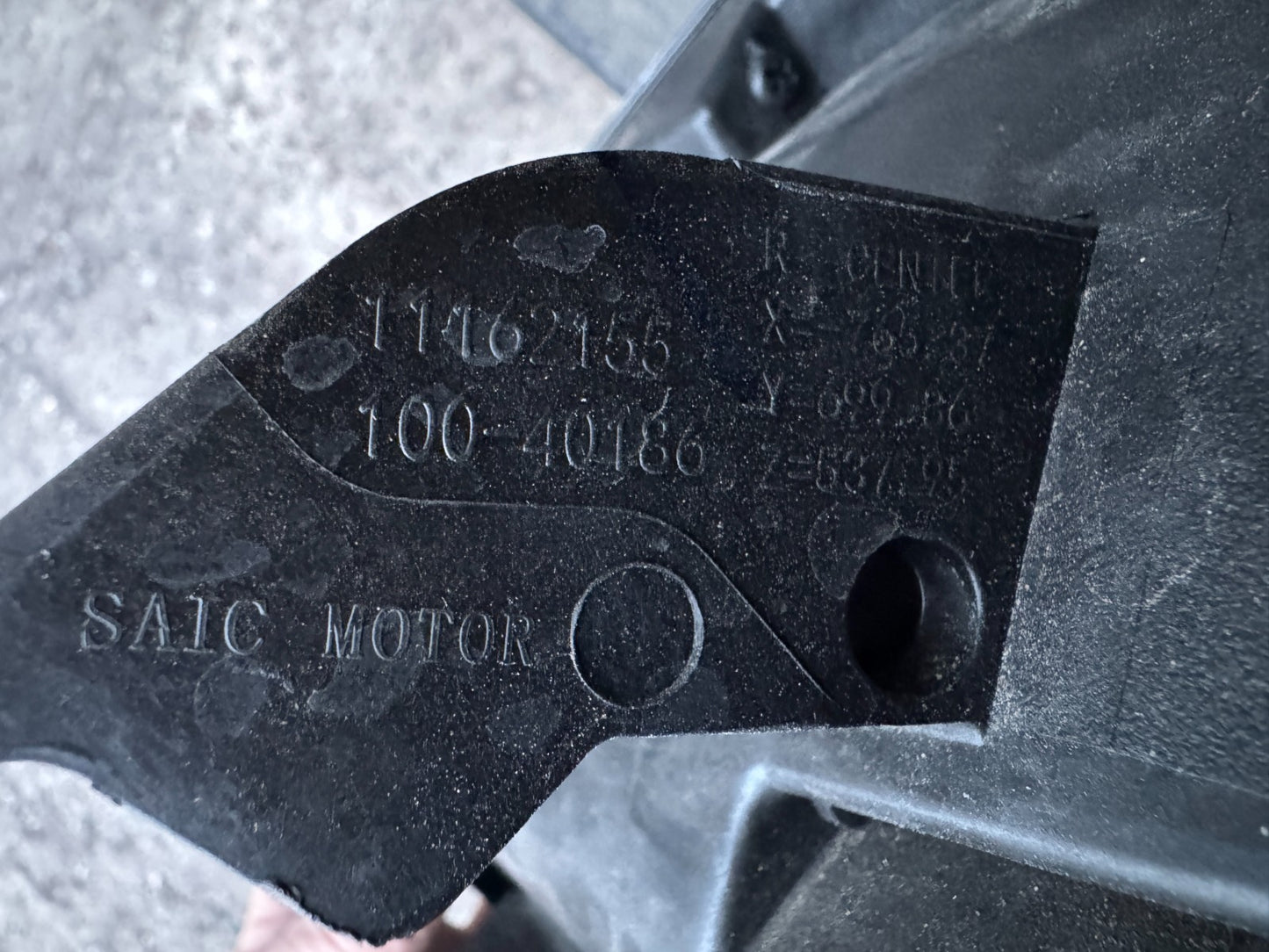 MG HS 2021-2024 RIGHT FULL LED SAIC LIGHT HEADLIGHT P/N 11162155 SCRATCHED