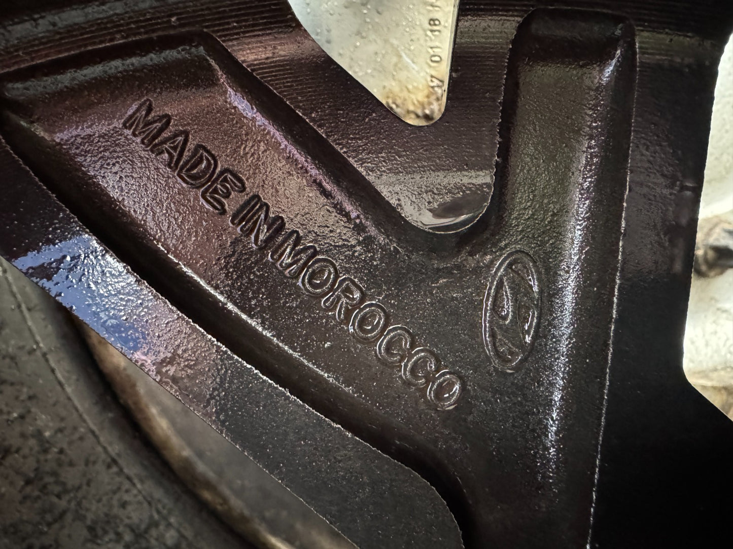 HYUNDAI TUCSON NX4 DIAMOND CUT 19" ALLOY WHEEL RIM 7.5J 52910N7800 GENUINE X1