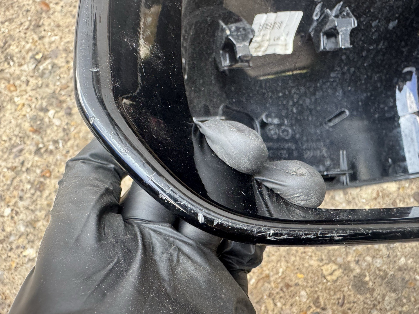 2021 - 2024 VOLVO XC90 LEFT SIDE EXTERIOR MIRROR COVER 32132735