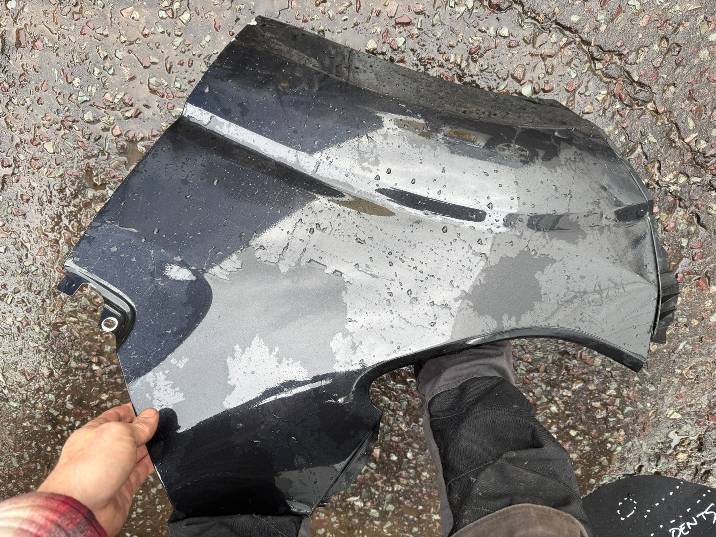 Boxer Relay Ducato Facelift Left Front Wing 2022 Dented and Scratched needs work