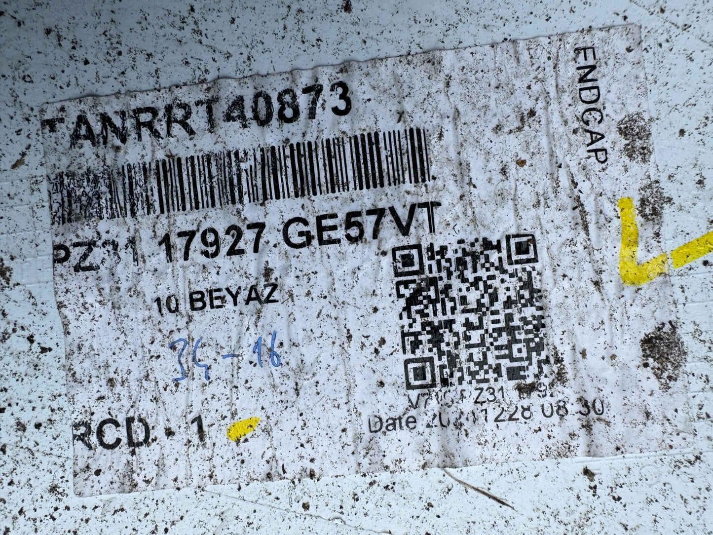 FORD TRANSIT CUSTOM MK8 REAR CORNER BUMPER LH PZ3117927 2023-25