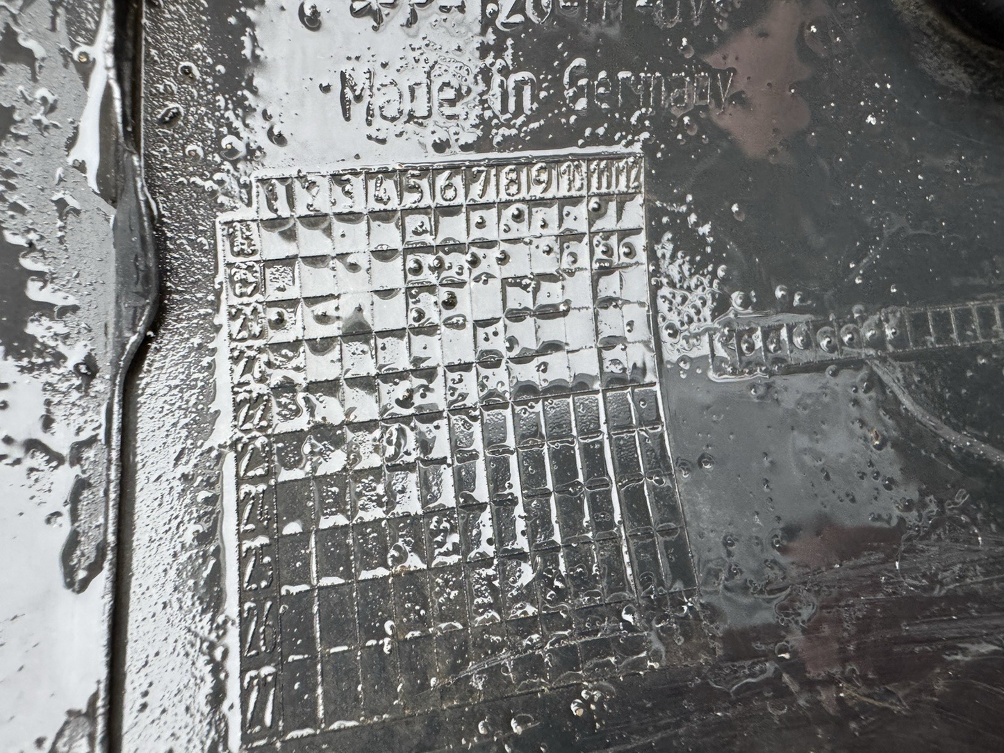 PORSCHE Taycan 2018on Front Bumper Lip 9J1.807.541.A