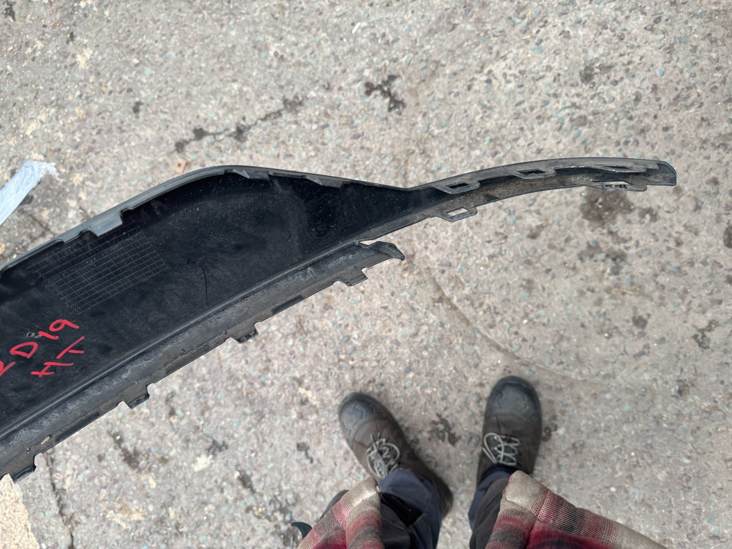 SEAT LEON FR REAR BUMPER LOWER TRIM 5F9807487 GENUINE 2013- 2017