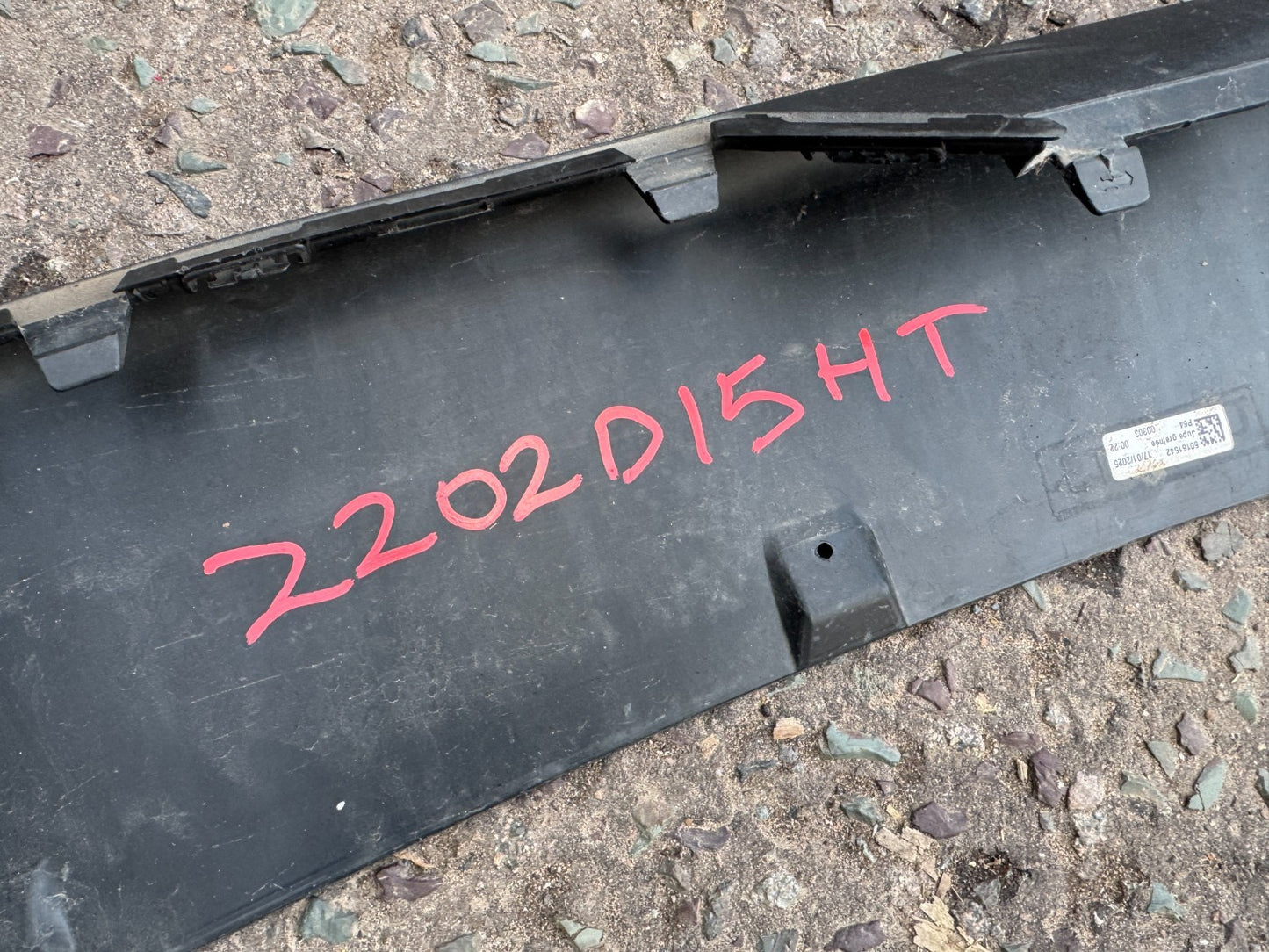 PEUGEOT 3008 5008 GT LINE MK3 2024-ON FRONT BUMPER LIP SPOILER TRIM 9839794880