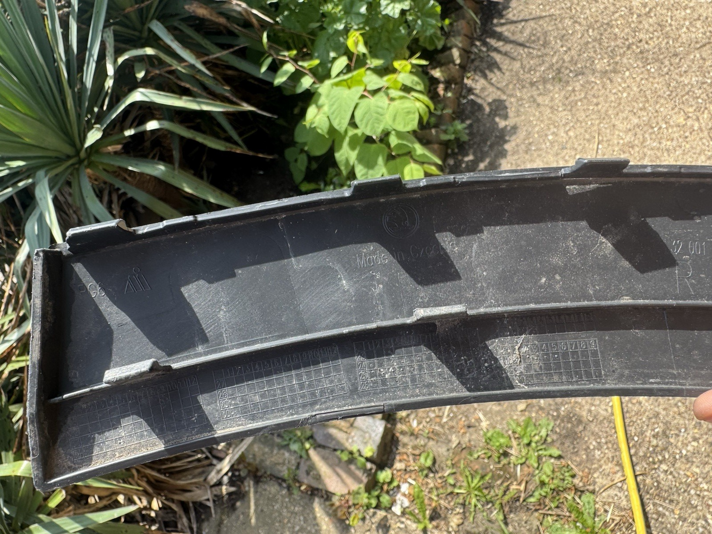 SKODA ELROQ Rear Right Fender Arch Trim 5LJ853086B Electricity 210kw 2025